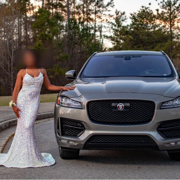 Alyce Paris Prom Dress/color: Magic Opal/Size 0/size US 4 - Picture 6 of 6